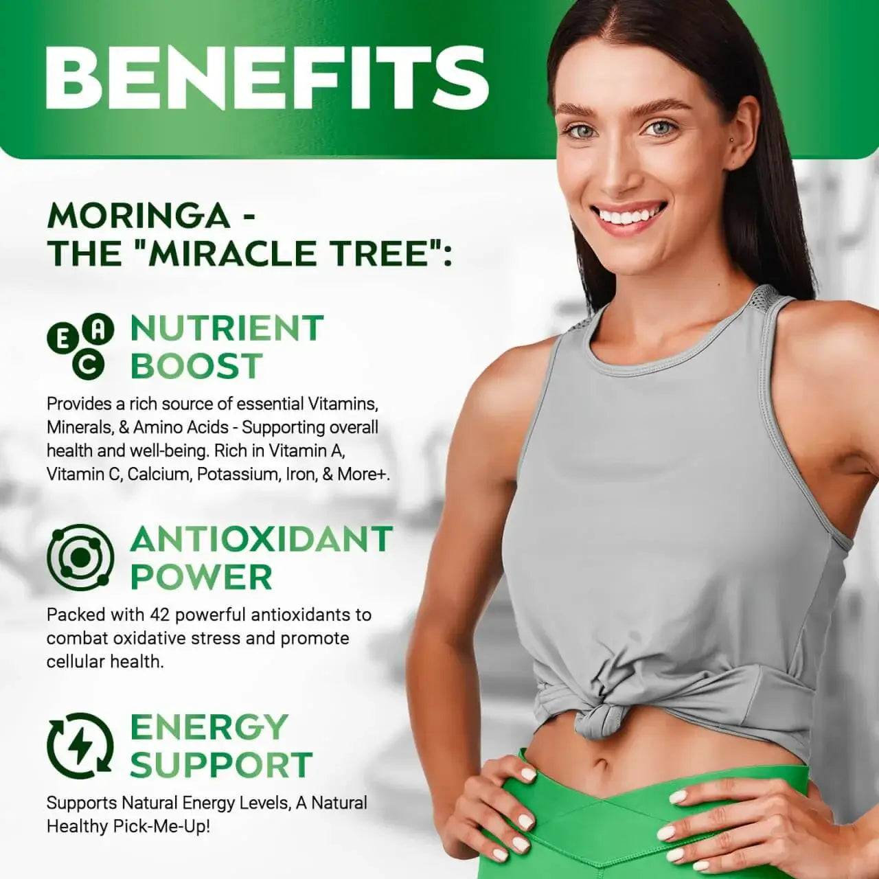 Moringa Capsules | Organic & Pure