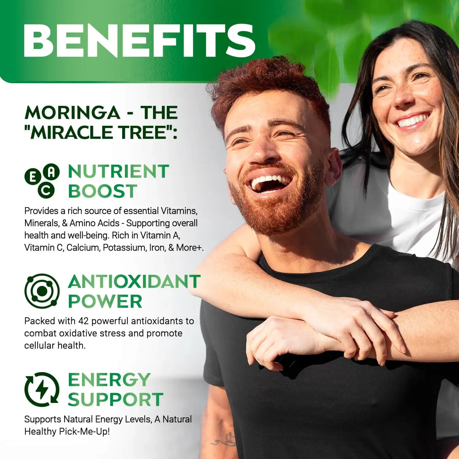 Moringa Capsules | Organic & Pure